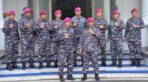 Dankormar Terima Tradisi Laporan Kenkat Pati Korps Marinir 