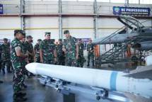Panglima TNI Laksamana Yudo Margono Kunjungi Lanud Iswahjudi Malang