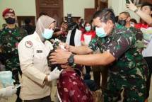 Panglima TNI Laksamana Yudo Margono Tinjau Karya Bakti TNI Skala Besar Madiun