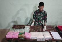 Kodam XII /TPR Kembali Gagalkan 12,9 Kg Natkoba Sabu