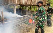 Satgas Yonif 143/TWEJ Berantas Malaria di Perbatasan RI PNG