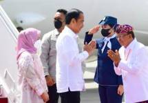 Presiden Jokowi dan Ibu Iriana Kunjungan Kerja ke Bali