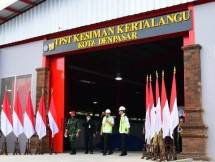 Presiden Jokowi Resmikan TPST Kesiman Kertalangu Denpasar Bali