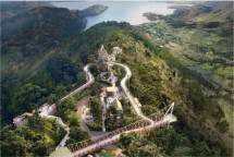 Hutama Karya Percepat Penataan Kawasan Waterfront City KSPN Danau Toba
