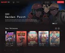 Tampilan Kometh, yaitu platform penerbitan komik digital berbasis Web3. (Foto: Gaspack)
