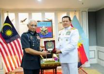 Panglima TNI Laksamana Yudo Margono Kunjungi Panglima Angkatan Tentara Malaysia