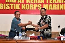 LKPP Bekali Peserta Rakernislog Korps Marinir 2023