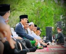 Presiden Jokowi Gelar Pertemuan dengan Tokoh Agama dan Tokoh Adat Kalimantan Selatan