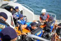 Pangkoarmada III Bersama Danlantamal IX Tinjau Simulasi Latgulben di Mako Lantamal IX 