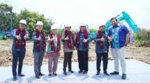 Ground Breaking Jababeka E-Commerce Industrial Park di Bekasi, Jawa Barat,