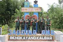 Panglima TNI Laksamana Yudo Margono Tinjau PLBN Jagoi Babang Bengkayang