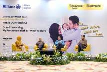 Allianz Indonesia Rangkul Maybank Indonesia Perkenalkan Fitur Wakaf pada Asuransi Jiwa Unit Link Berbasis Syariah