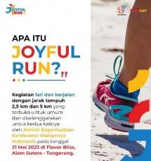 KWI Selenggarakan Joyful Run dalam Rangka Indonesian Youth Day 2023