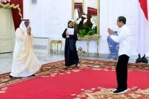 Presiden Jokowi Terima Kunjungan Dubes PEA untuk Indonesia