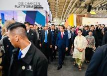 Buka Pertemuan Bisnis, Presiden Jokowi Ajak Jerman Tingkatkan Kemitraan Bisnis dengan Indonesia
