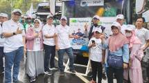 Pegadaian Bersama 82 Perusahaan BUMN Berangkatkan Masyarakat Mudik Gratis