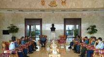 Panglima TNI Laksamana Yudo Margono Gelar Temu Pagi dengan PJU Mabes TNI