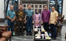 Panglima TNI Laksamana Yudo Margono Terima Audiensi Ketua Dewan Pers