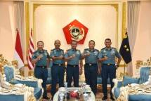 Komandan Korps Marinir Terima Laporan Kenkat Dua Pati Marinir