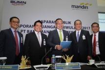 Direktur Distribusi Bank Mandiri Henry Gunardi (Foto Rizki Meirino/INDUSTRY.co.id)