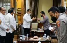 Ketua MPR RI Bambang Soesatyo dan Kapolri Sigit