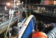 Bakamla RI Bantu Evakuasi Korban Kapal SB Evelin Calisca 01 Terbalik 