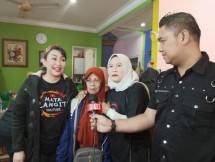 Selebritis Ratna Listy Gelar Halal Bihalal Keluarga Besar Mata Langit 