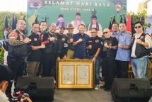 Ketum IMI Halal Bihalal Bersama Komunitas Motor Besar