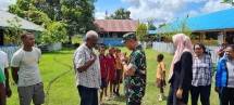 Danrem 174/ATW Anjangsana di Kampung Adat Wasur Suku Marori Men Ngge Merauke
