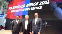 Dirjen KPAII Kemenperin, Eko S.A. Cahyanto saat kegiatan Closing Press Conference Hannover Messe 2023