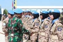 Dansatgas FHQSU XXVI-01 Hadiri Medal Parade Malbatt
