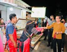 Presiden Jokowi Kunjungi Kawasan Wisata Kuliner Kampung Ujung Labuan Bajo