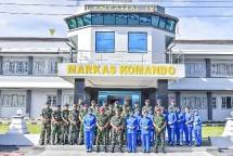 Danlantamal IX Dampingi Komandan Korps Marinir Tatap Muka dengan Prajurit Yonmarhanlan IX