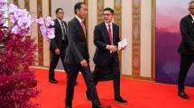 Presiden Jokowi bersama Arsjad Rasjid 