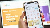 Ilustrasi Mobile Banking Bank BNI