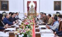 Presiden Jokowi Terima Delagasi Korsel, Bahas Peningkatan Kerja Sama Ekonomi