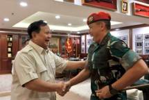 Menhan Prabowo Subianto Terima Danjen Kopassus, Beri Saran Agar Kopassus Tetap jadi Kebanggaan Negara