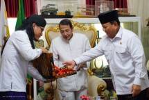 Menhan Prabowo Subianto dan Habib Lutfi Sepakat Perbaiki Monumen-Monumen Perjuangan