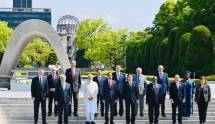 Presiden Jokowi dan Ibu Iriana Kunjungi Hiroshima Peace Memorial Park