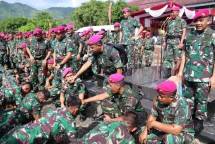 Dankormar Mayor Jenderal TNI (Mar) Nur Alamsyah Pacu Semangat Kebanggaan, Kegembiraan dan Kedigdayaan para Prajuritnya