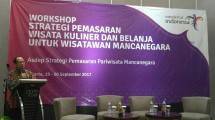 Workshop 'Strategi Pemasaran Wisata Kuliner dan Belanja untuk Wisatawan Mancenegara (Foto: Kemenpar)