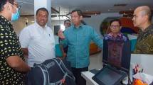 Kepala BPSDMI Kemenperin, Masrokhan saat melakukan kunjungan kerja ke BDI Denpasar