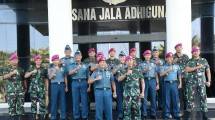 Courtesy Call Dankormar Disambut Langsung Dankodiklatal Letnan Jenderal TNI (Mar) Suhartono