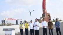 Presiden Jokowi Resmikan Jembatan Kretek 2 di Kabupaten Bantul Yogyakarta