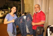 Ketum FORWAN Sutrisno Buyil dan Dewi Perssik