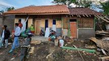 Ilustrasi rumah swadaya 