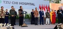 Resmikan RS Tzu Chi, Presiden Jokowi Imbau Masyarakat Berobat di Dalam Negeri