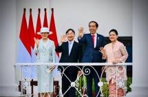 Presiden Jokowi Sambut Kunjungan Kenegaraan Kaisar Jepang Naruhito di Istana Bogor