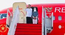 Presiden Jokowi dan Ibu Iriana