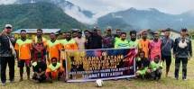 Kolaborasi Satgas Yonif 143/TWEJ Dan Polri Gelar Turnamen Sepakbola di Papua